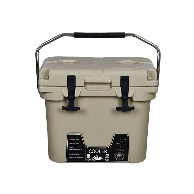 15L Khaki Cooler Box