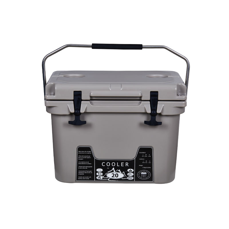 20L Grey Cooler Box 