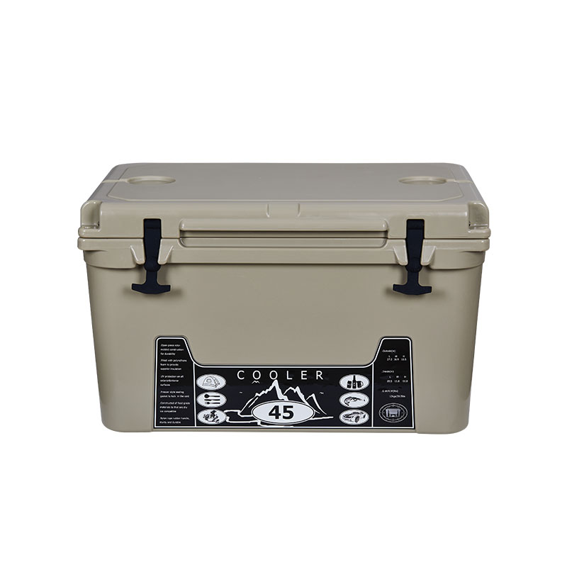 45L Khaki Cooler Box