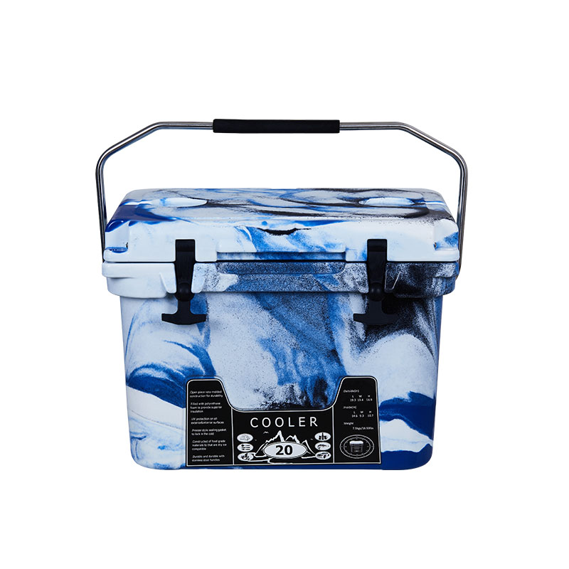 20L Camo Ocean Blue Cooler Box